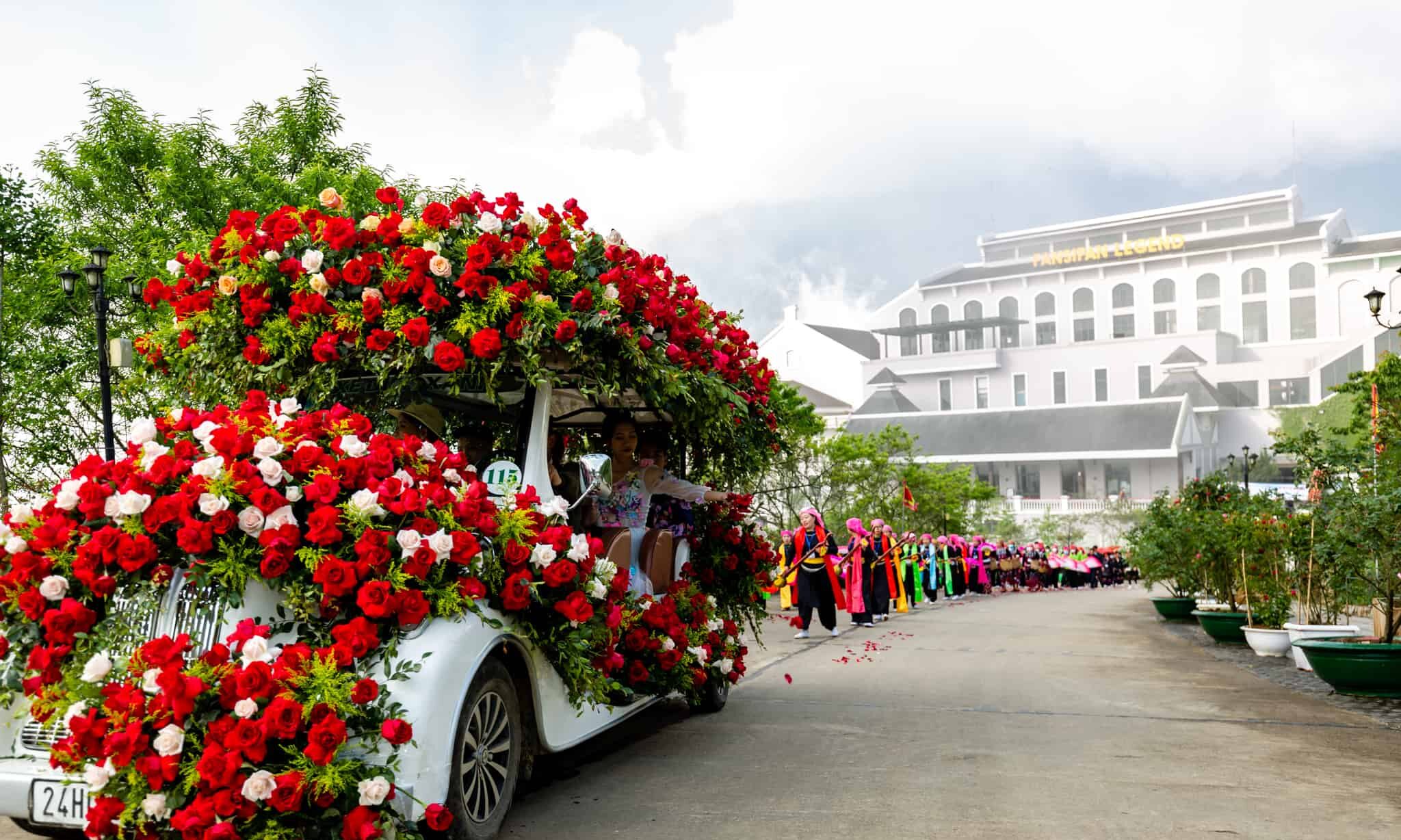 lễ hội hoa hồng fansipan
